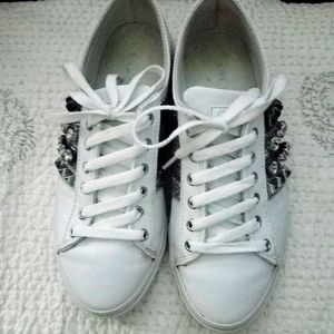 Guess Rhinestone Embellished Sneakers